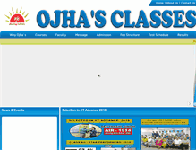 Tablet Screenshot of ojhasclasses.com